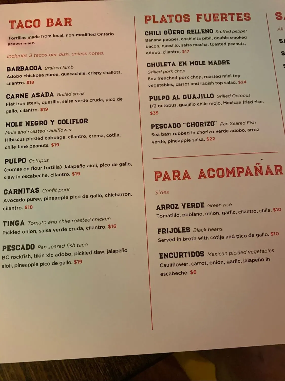 Menu 4