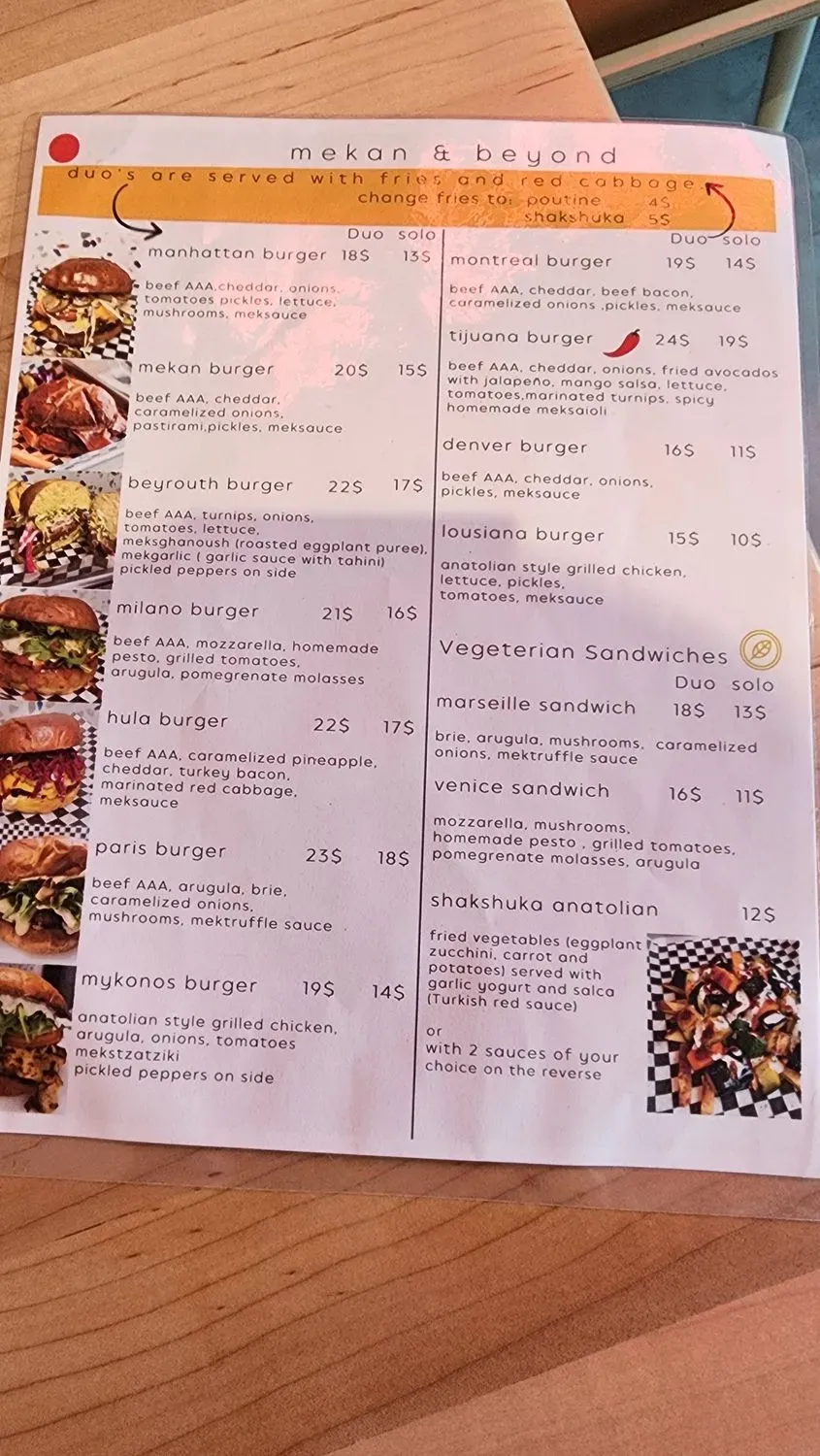 Menu 6