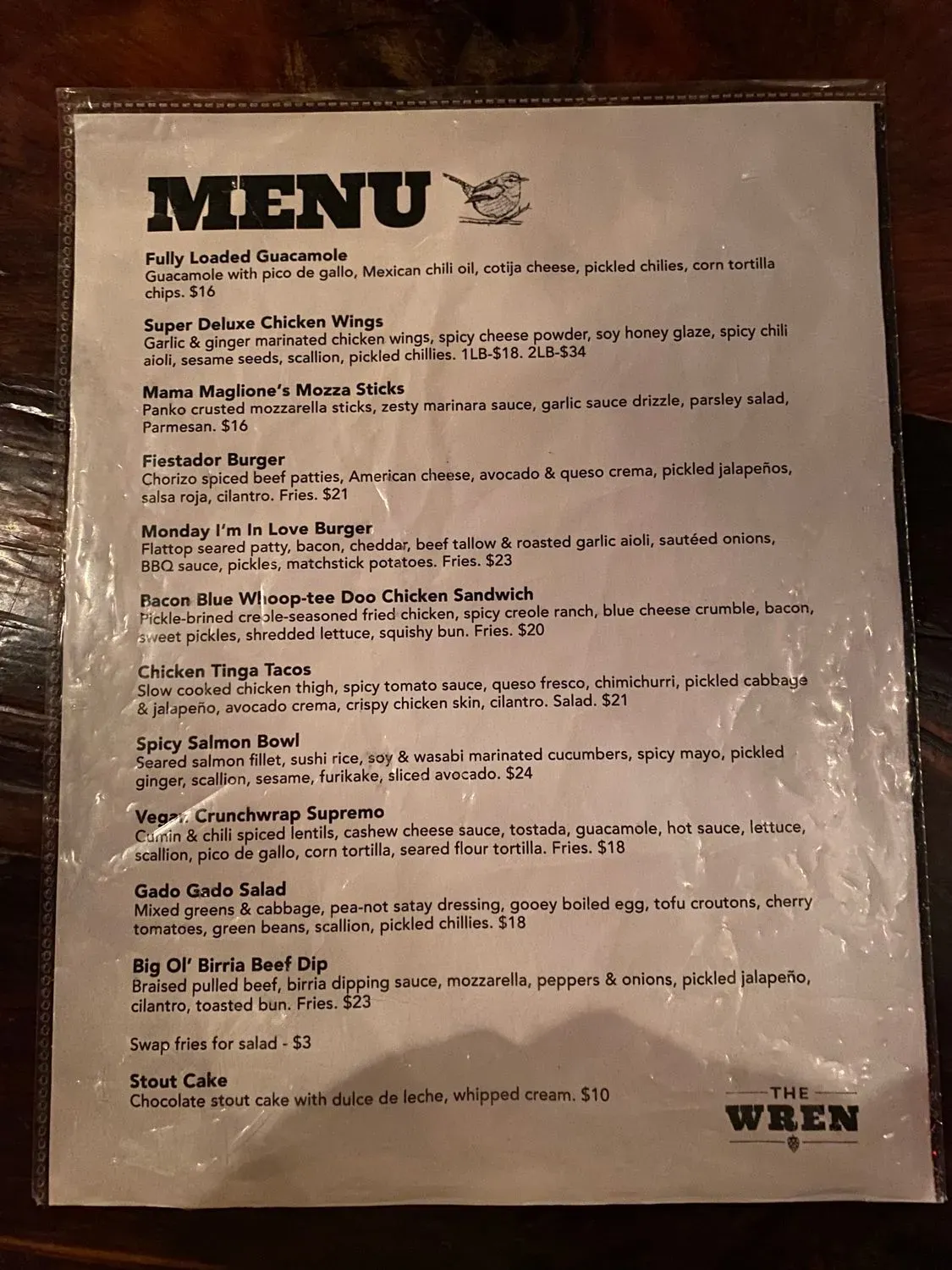 Menu 4