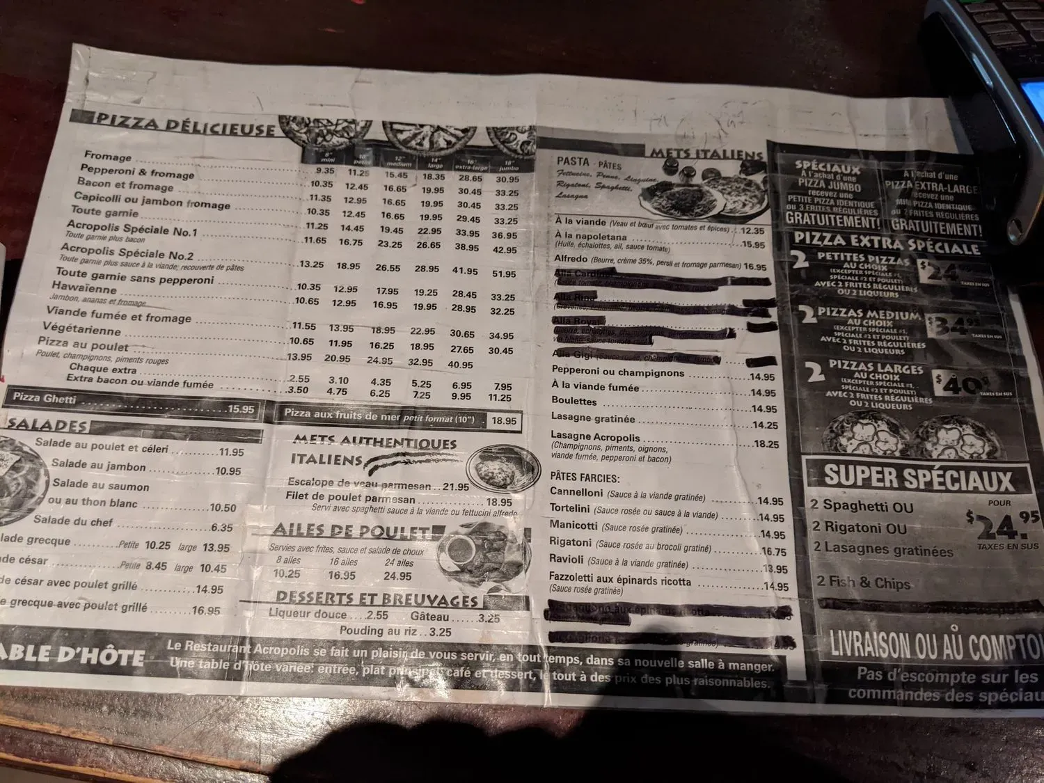 Menu 3