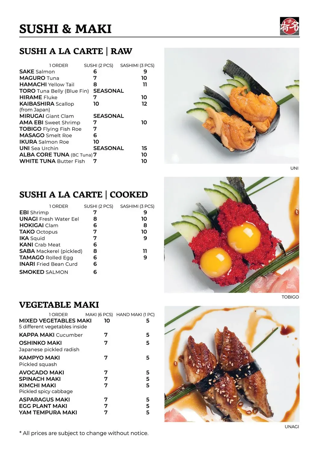 Menu 4