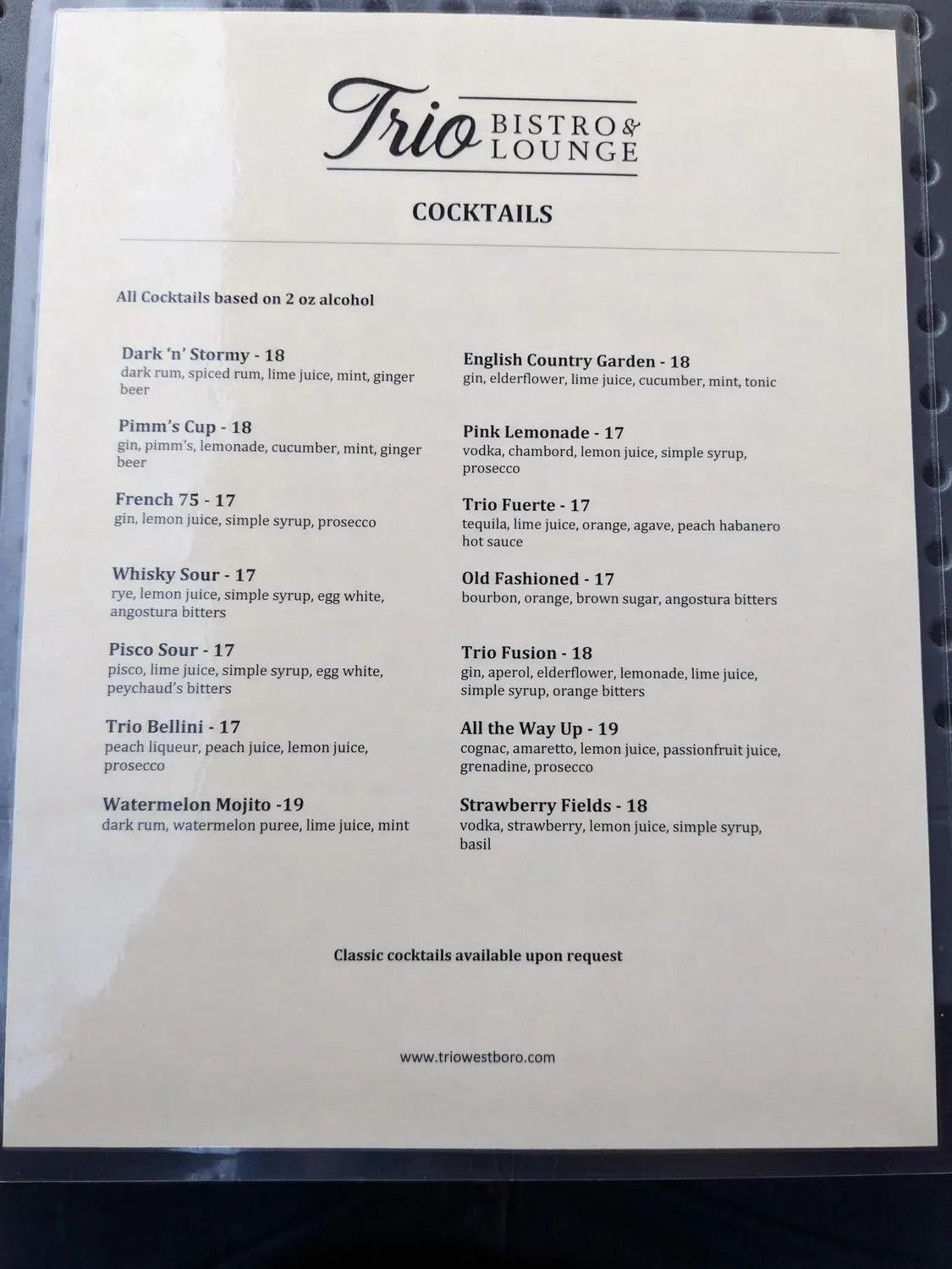 Menu 3