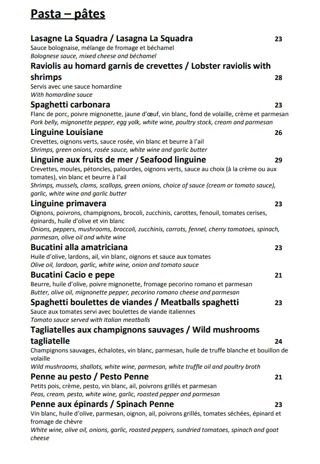 Menu 4