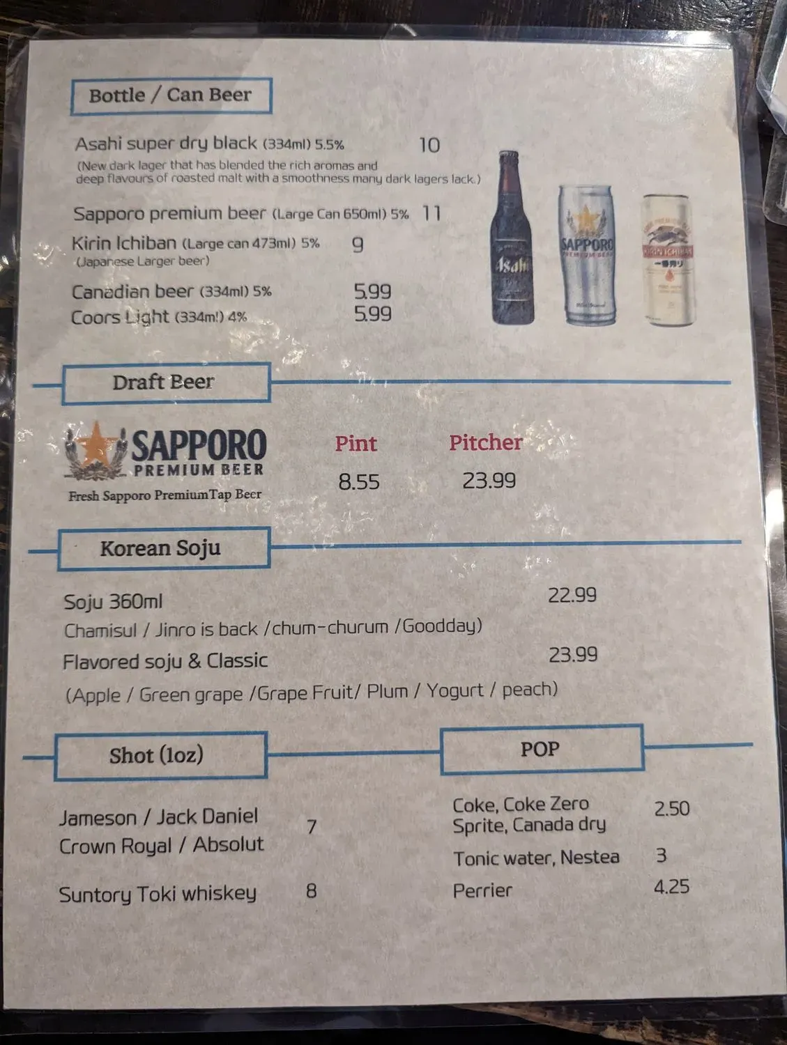 Menu 3