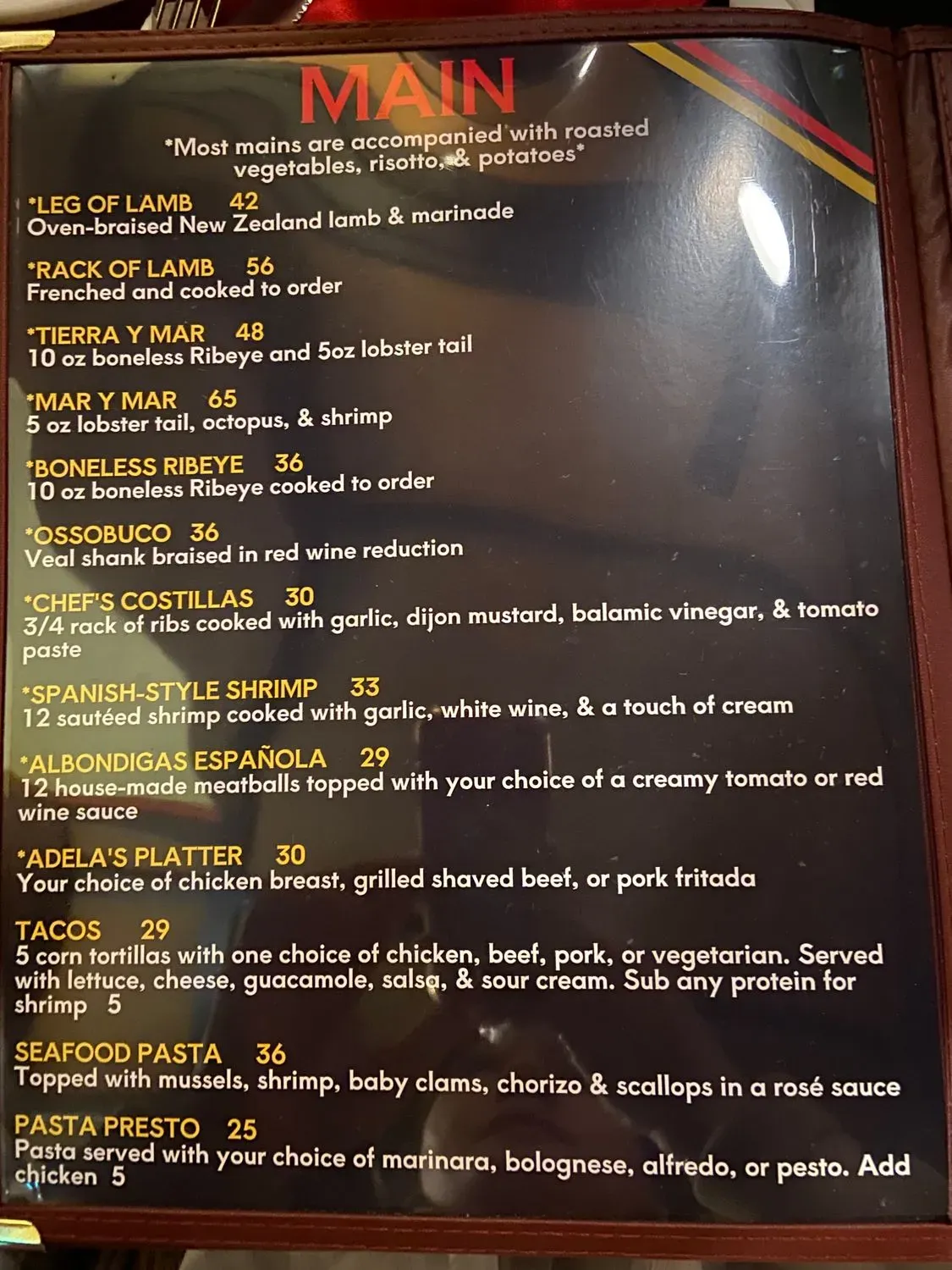 Menu 3