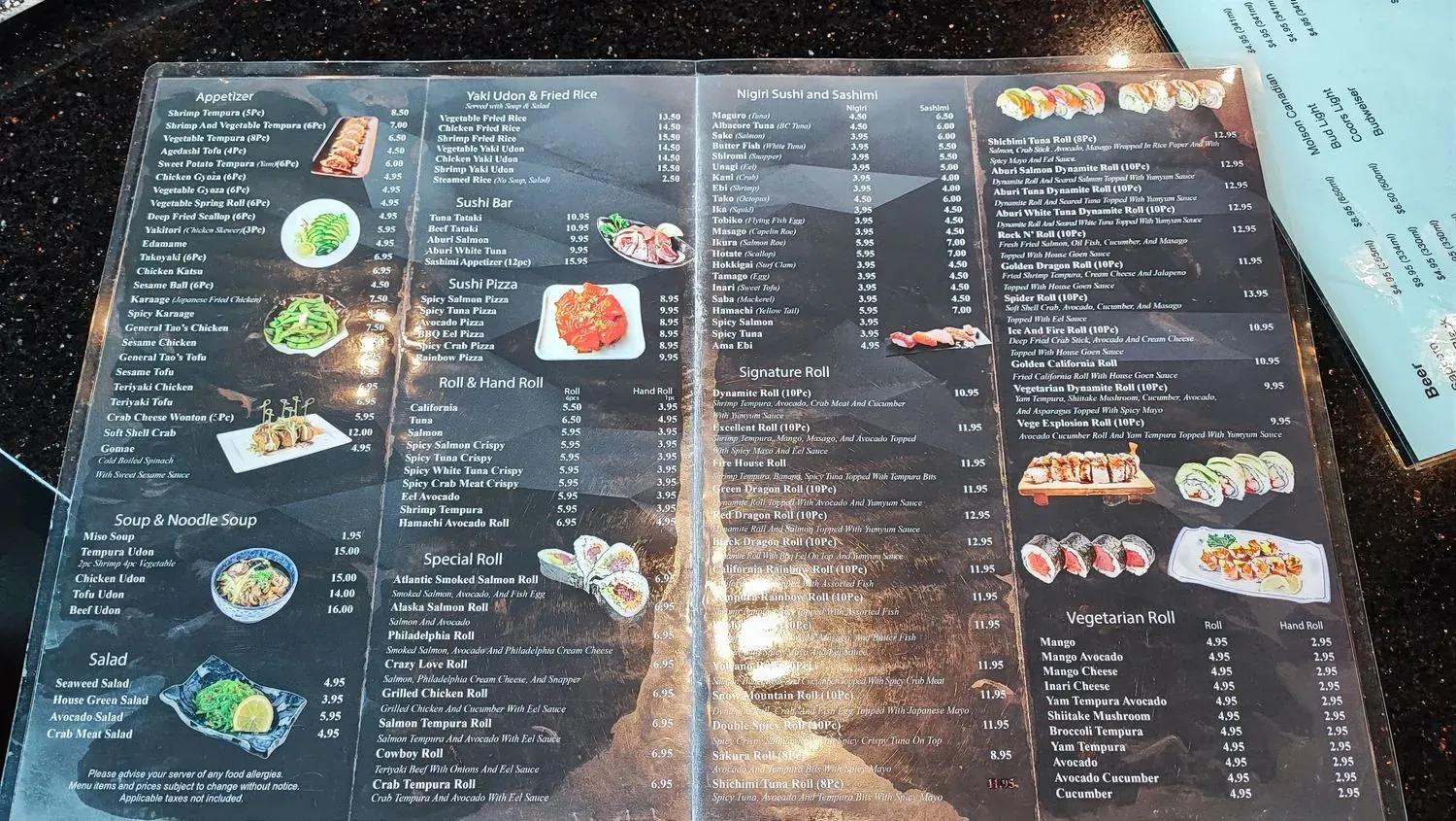 Menu 6