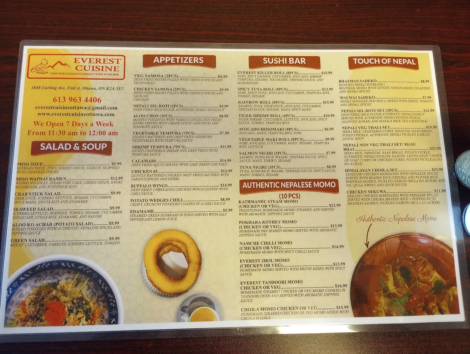 Menu 3