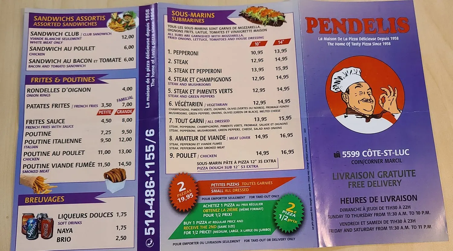 Menu 3