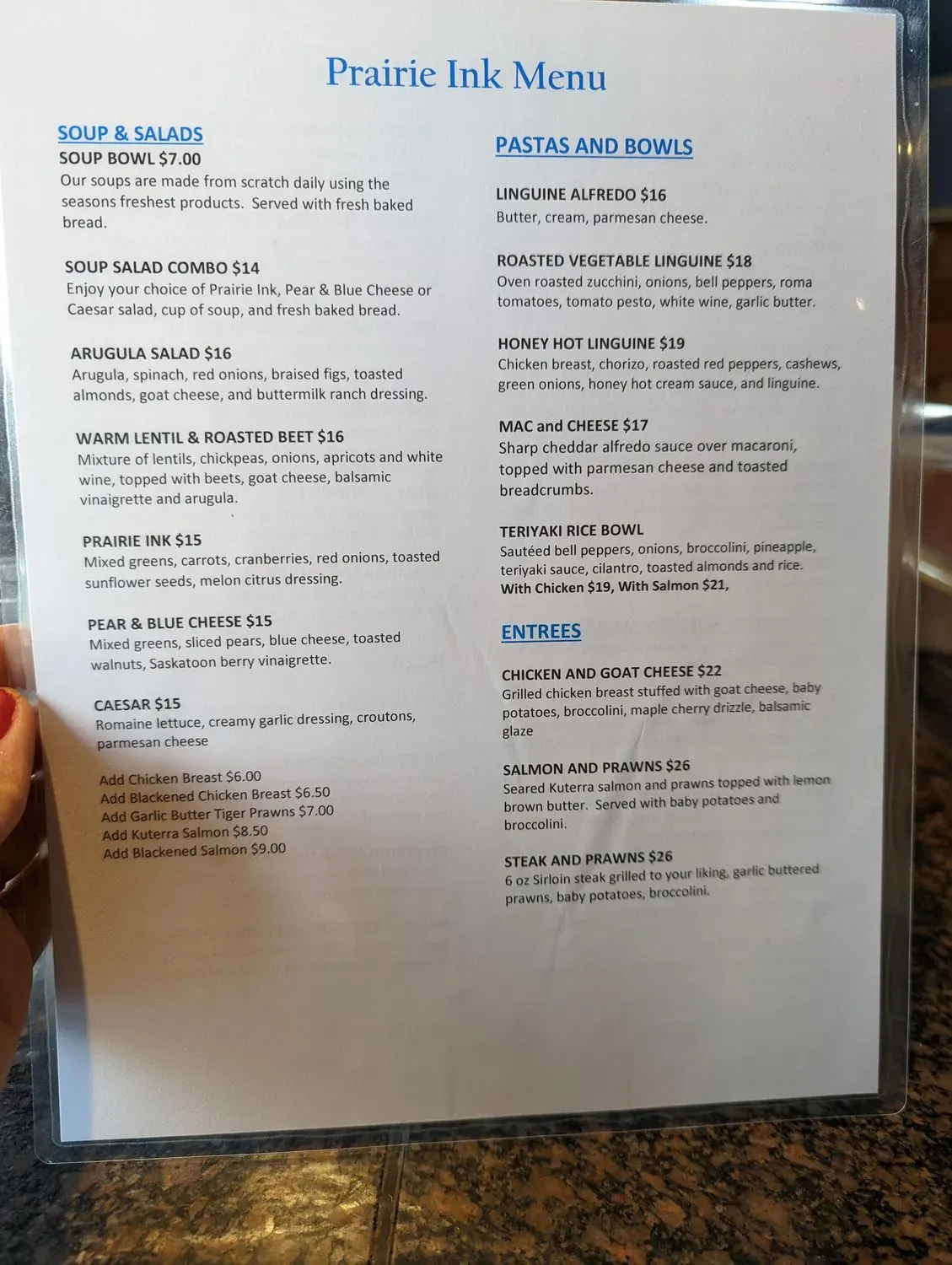 Menu 3