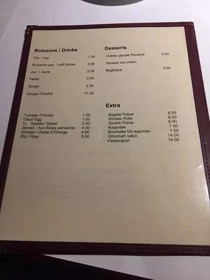 Menu 4