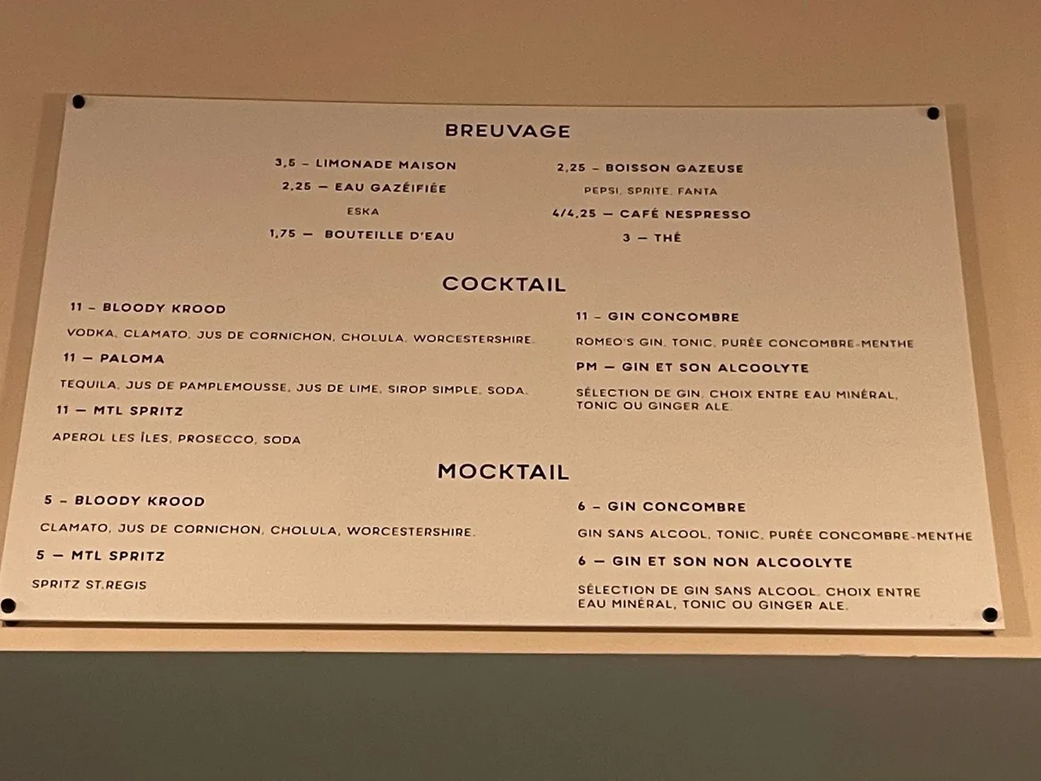 Menu 3