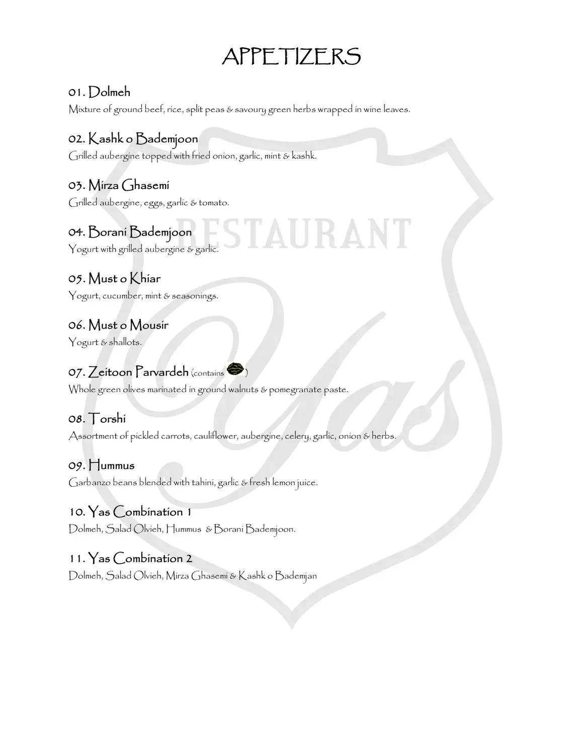 Menu 3