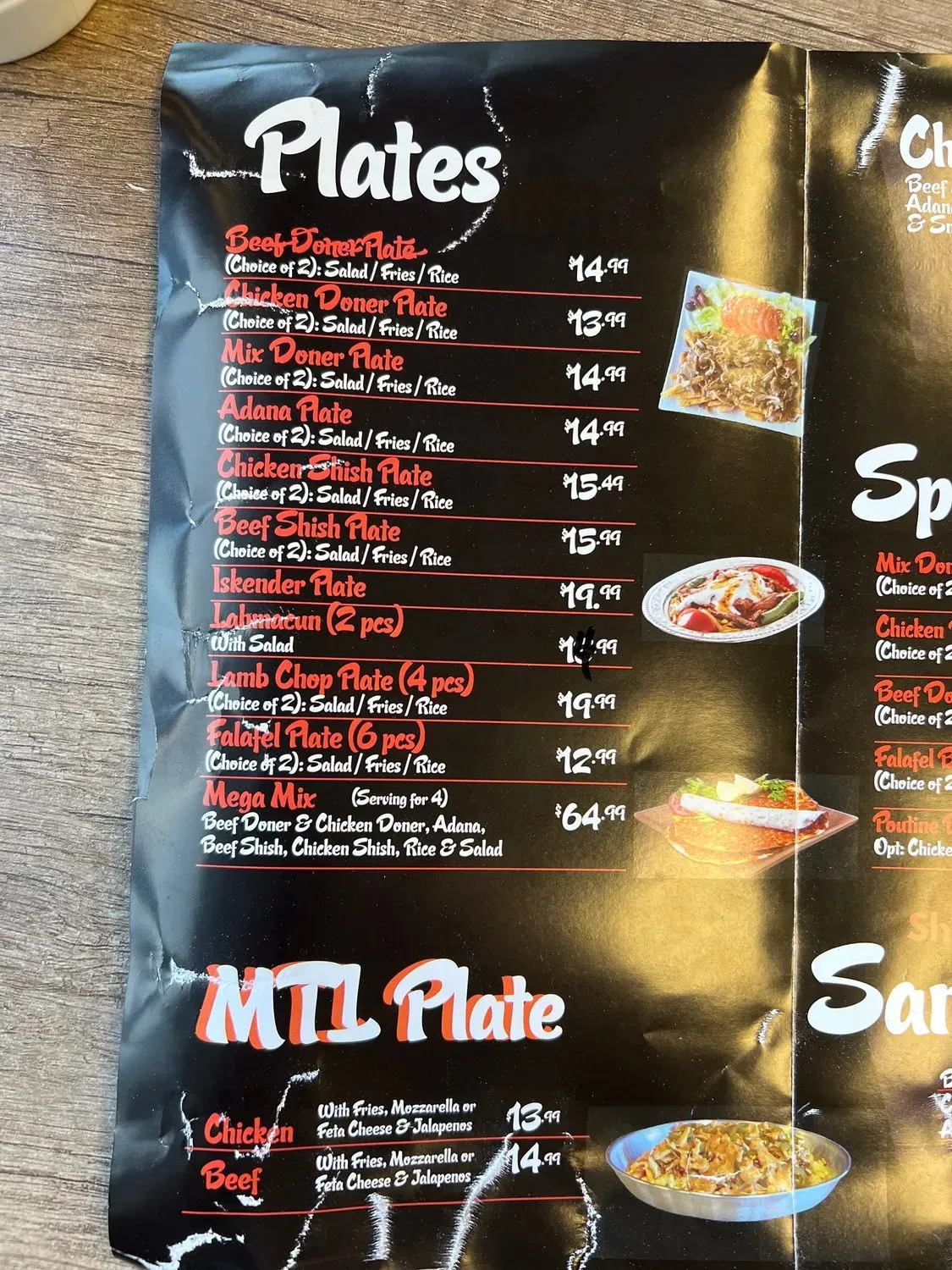 Menu 3