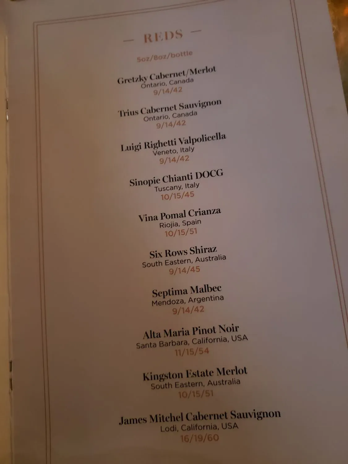 Menu 3