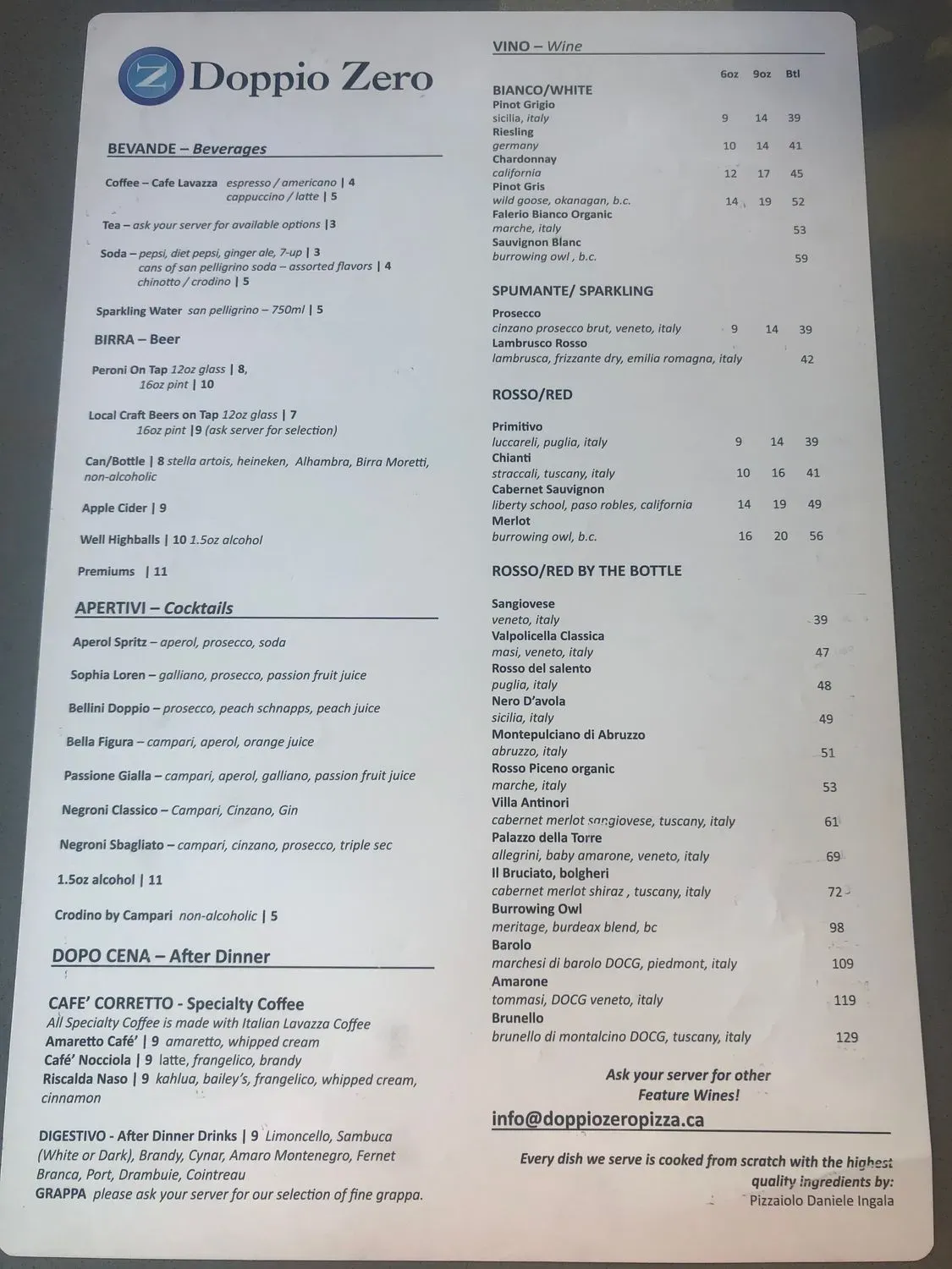 Menu 4