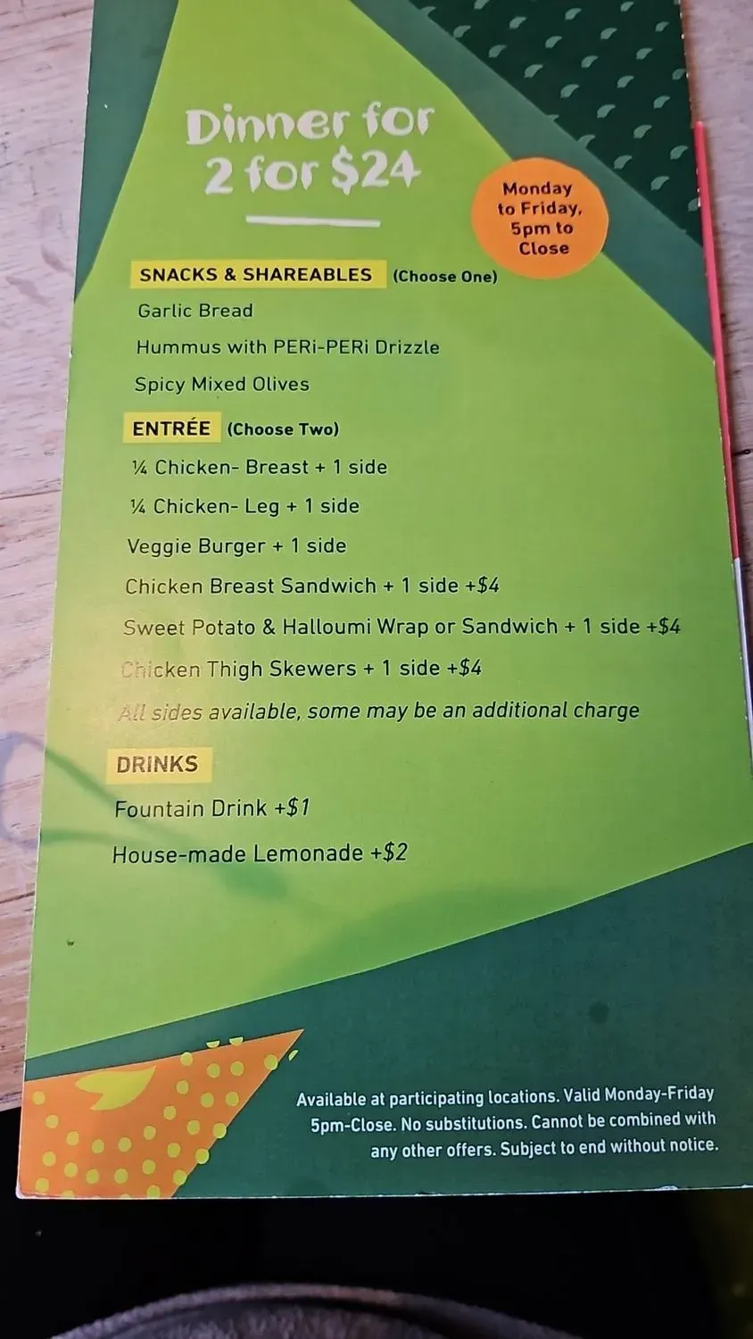 Menu 6