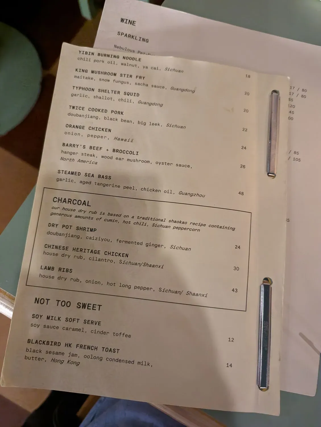 Menu 3