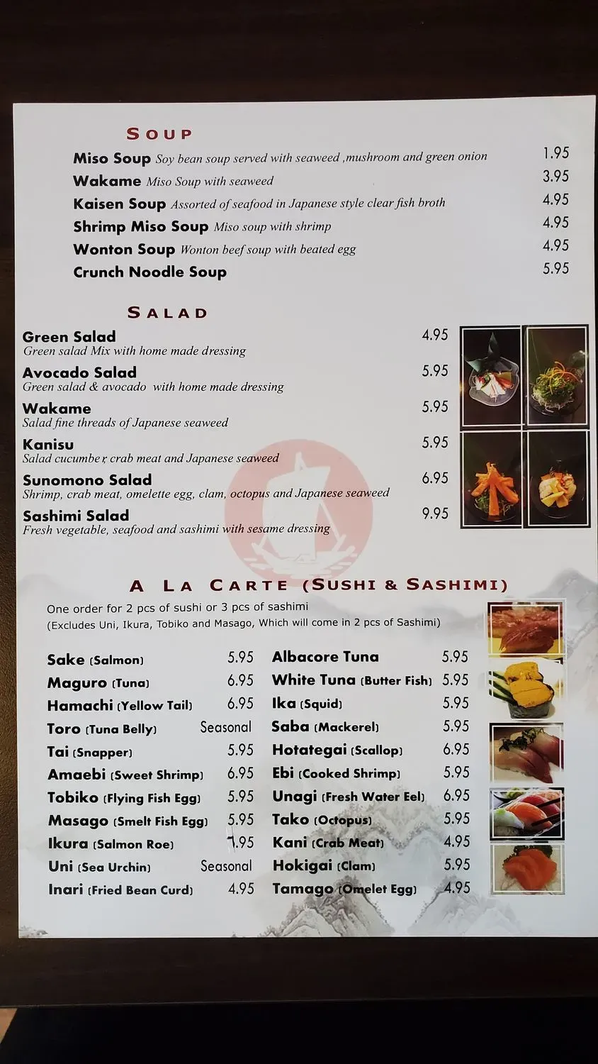 Menu 4