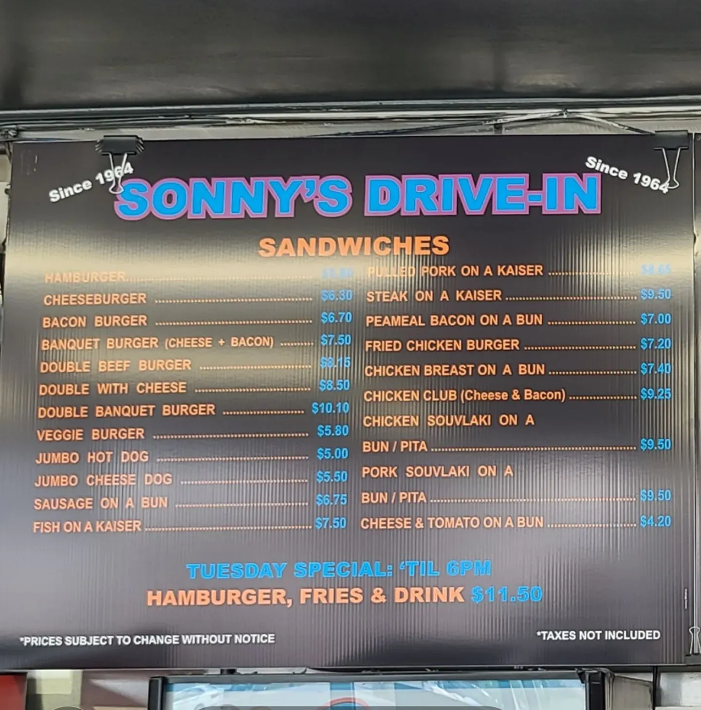 Menu 3