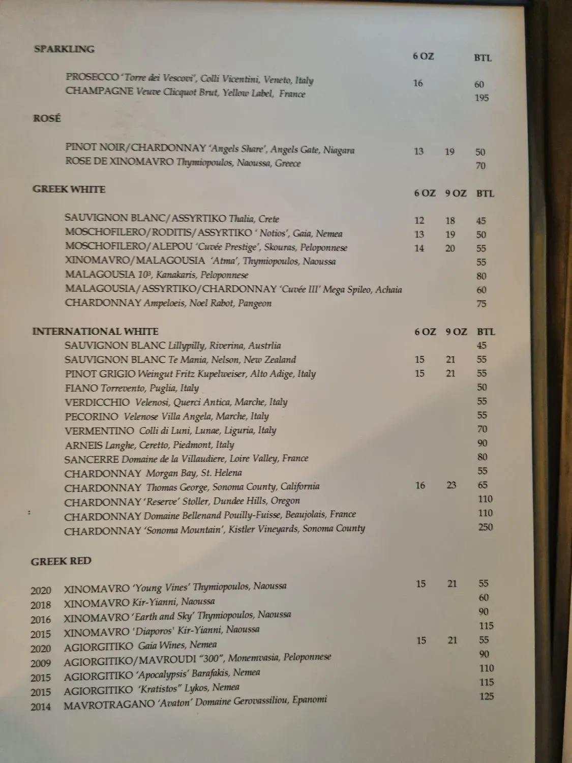 Menu 3