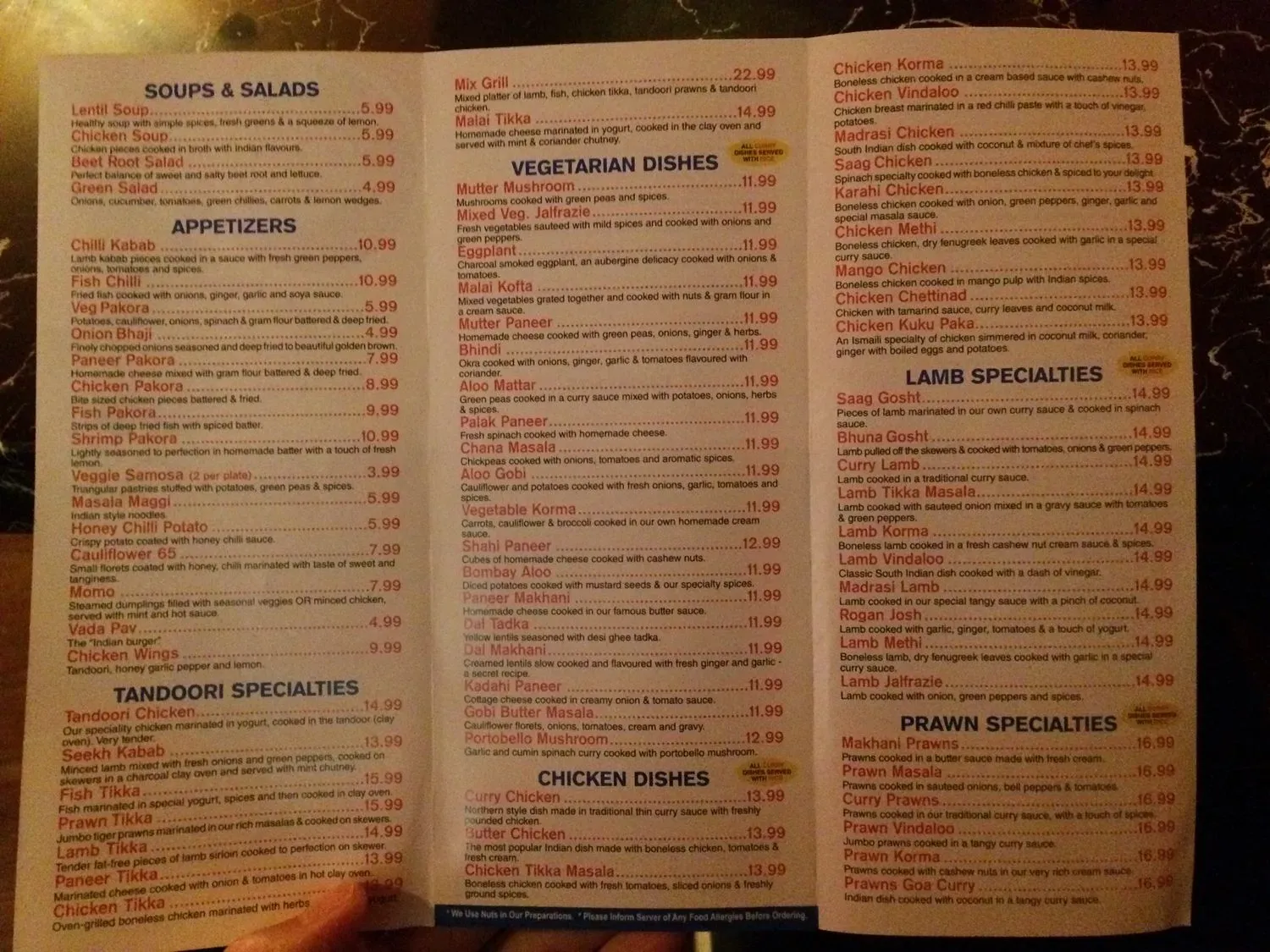 Menu 3