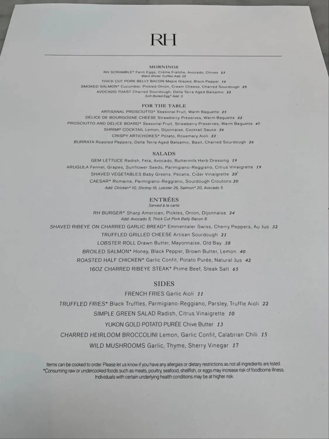 Menu 4