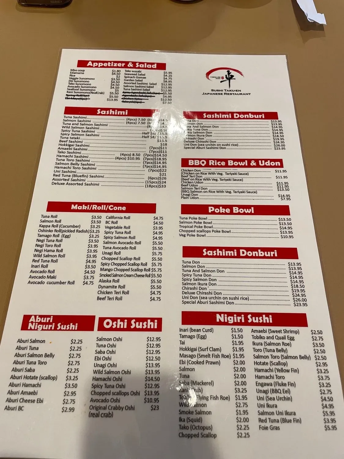 Menu 3