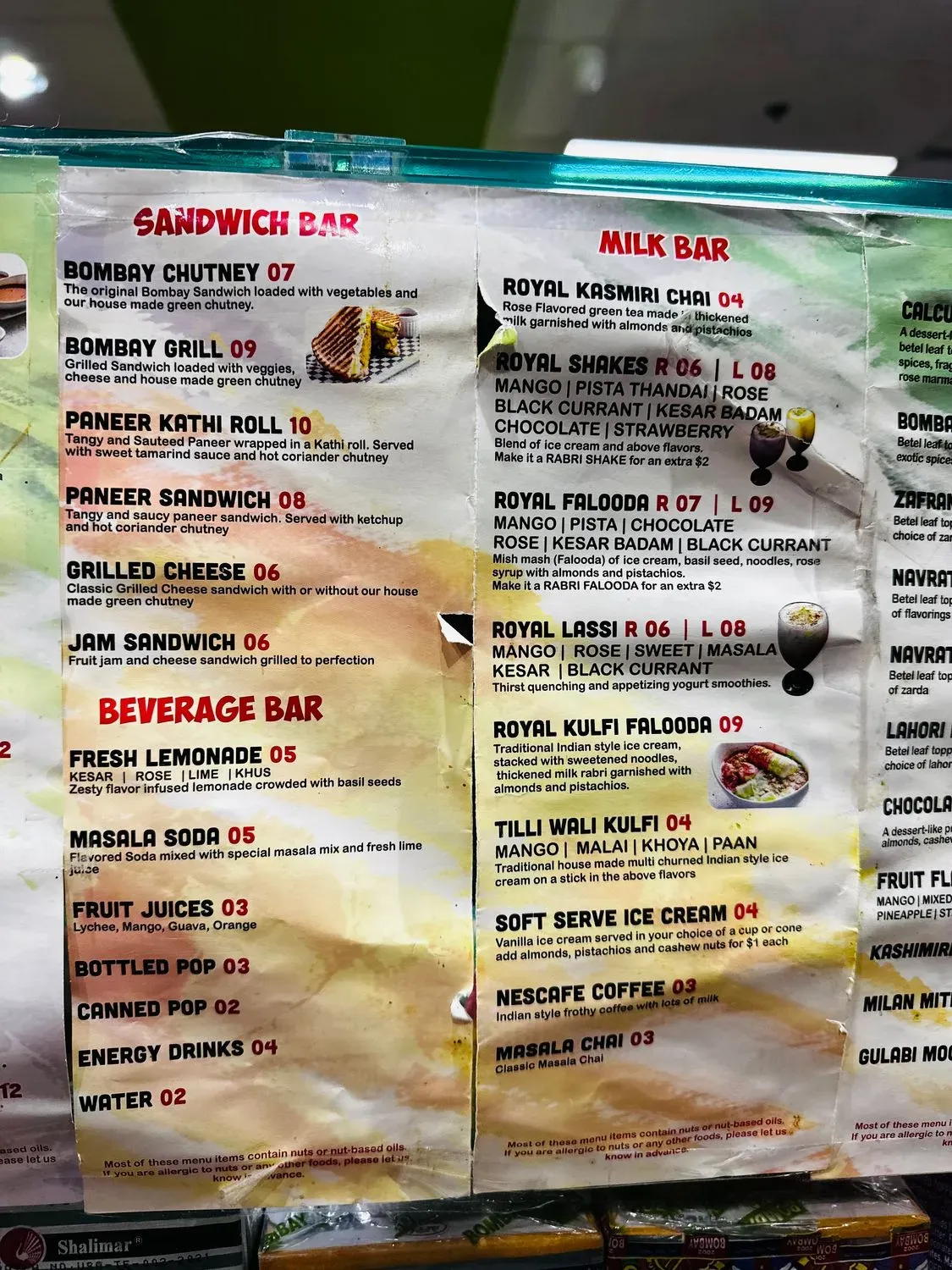 Menu 4