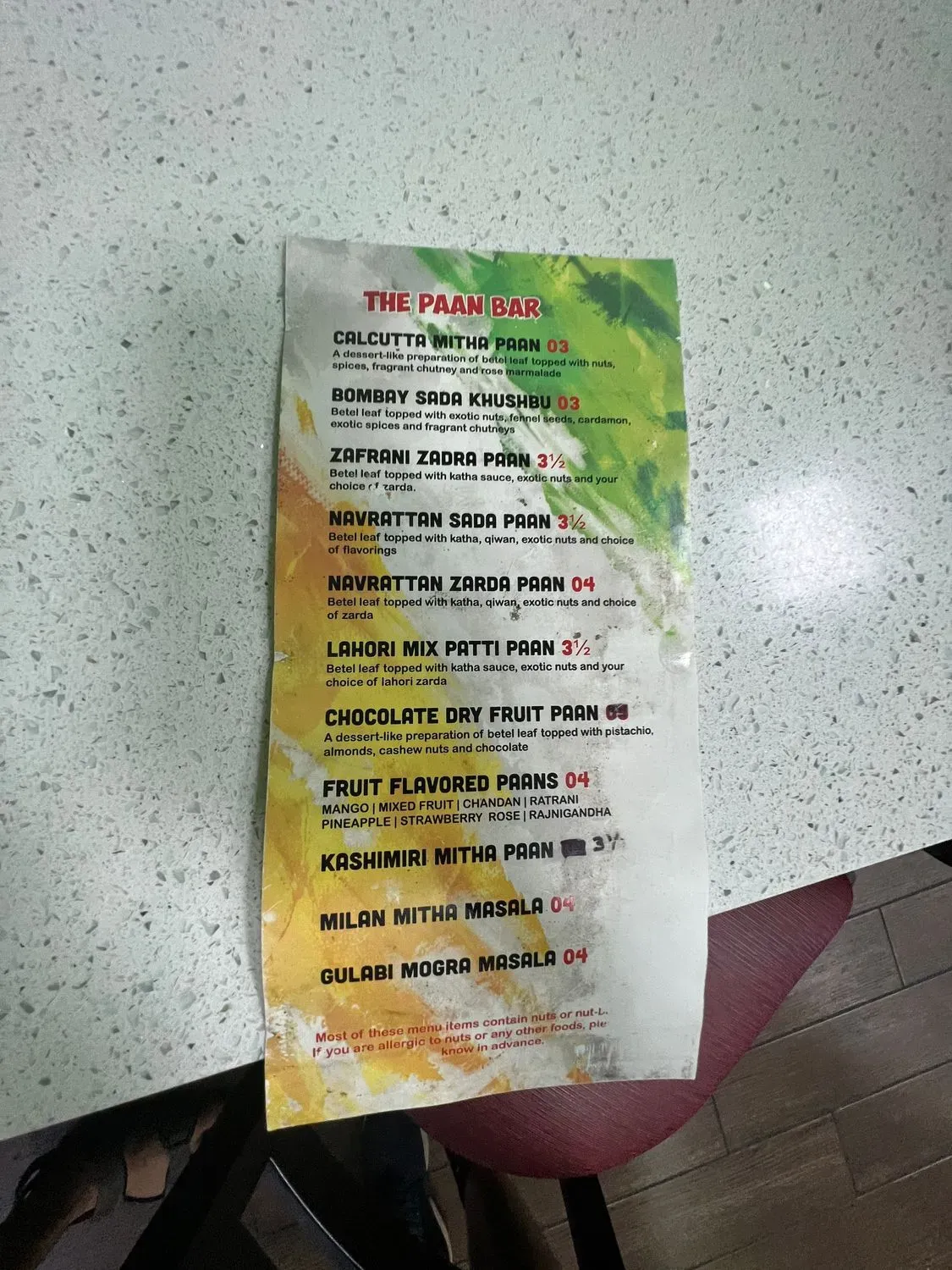 Menu 3