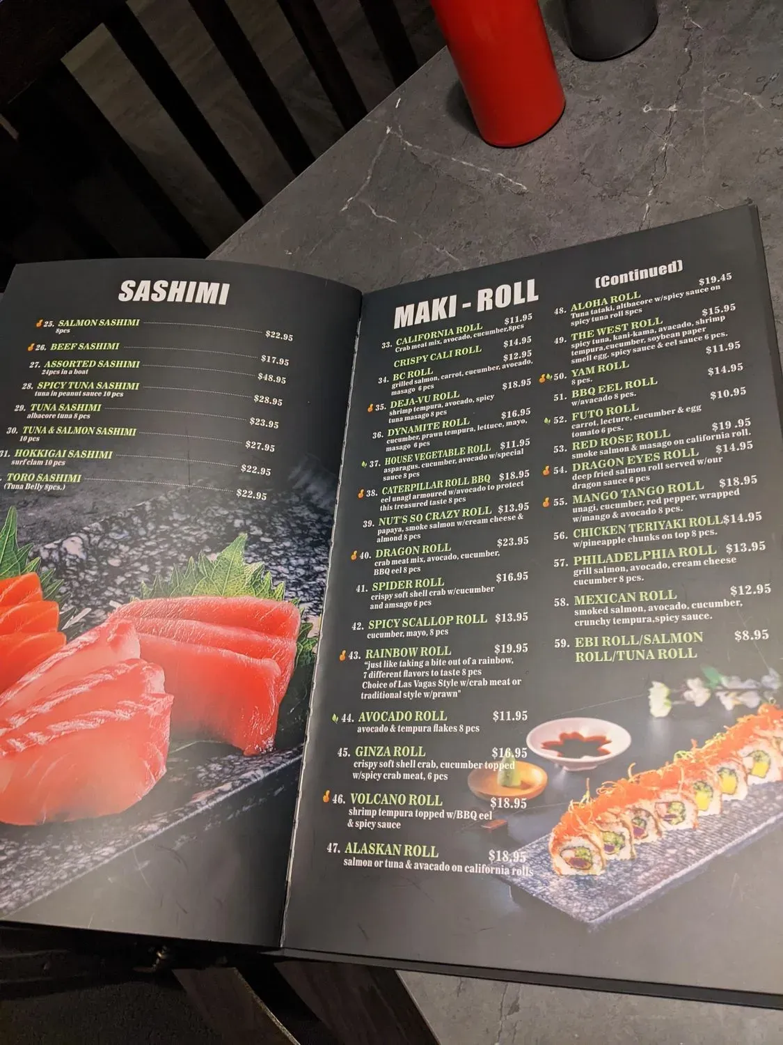 Menu 6