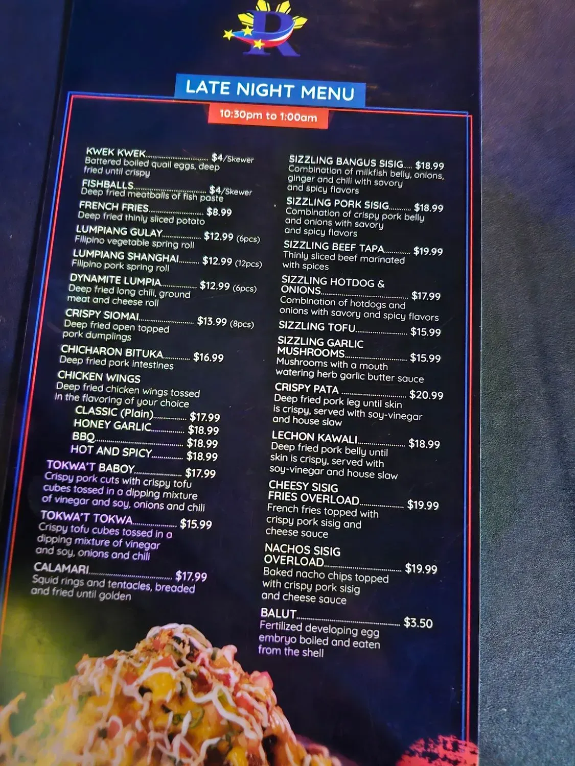 Menu 4