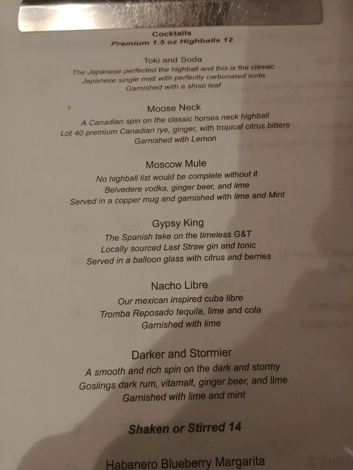 Menu 4