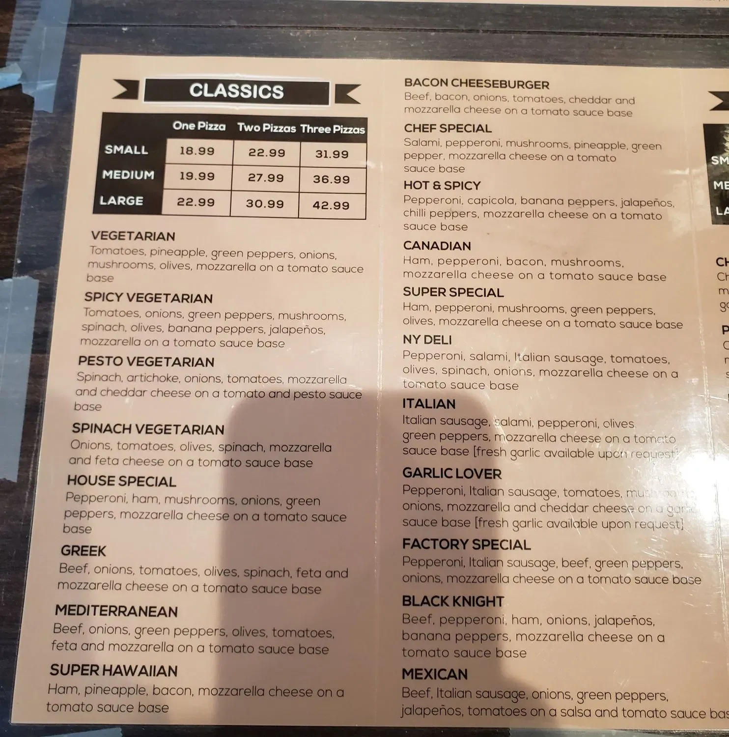 Menu 3