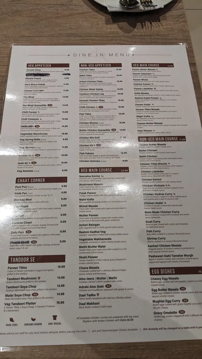 Menu 6