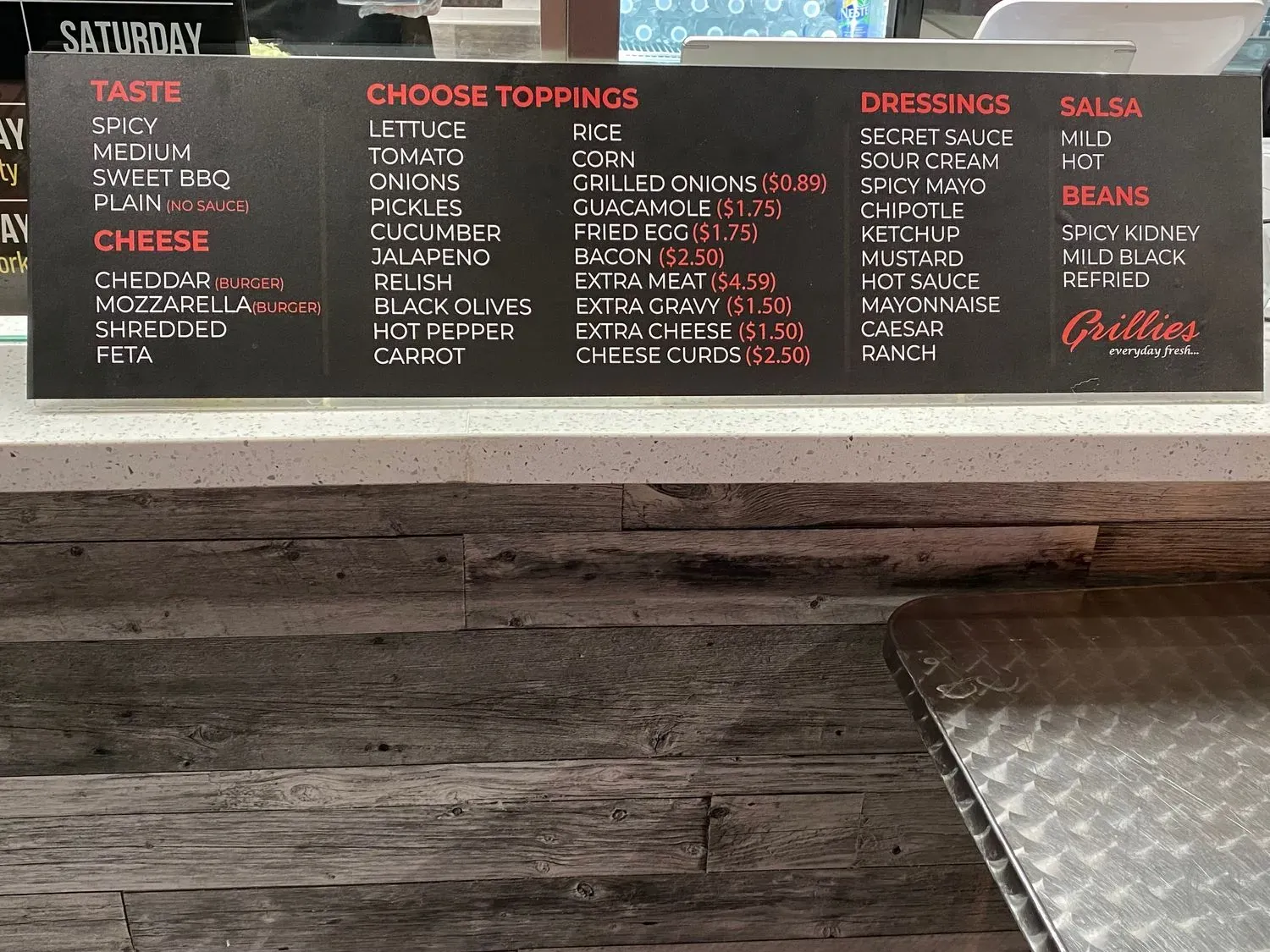 Menu 4