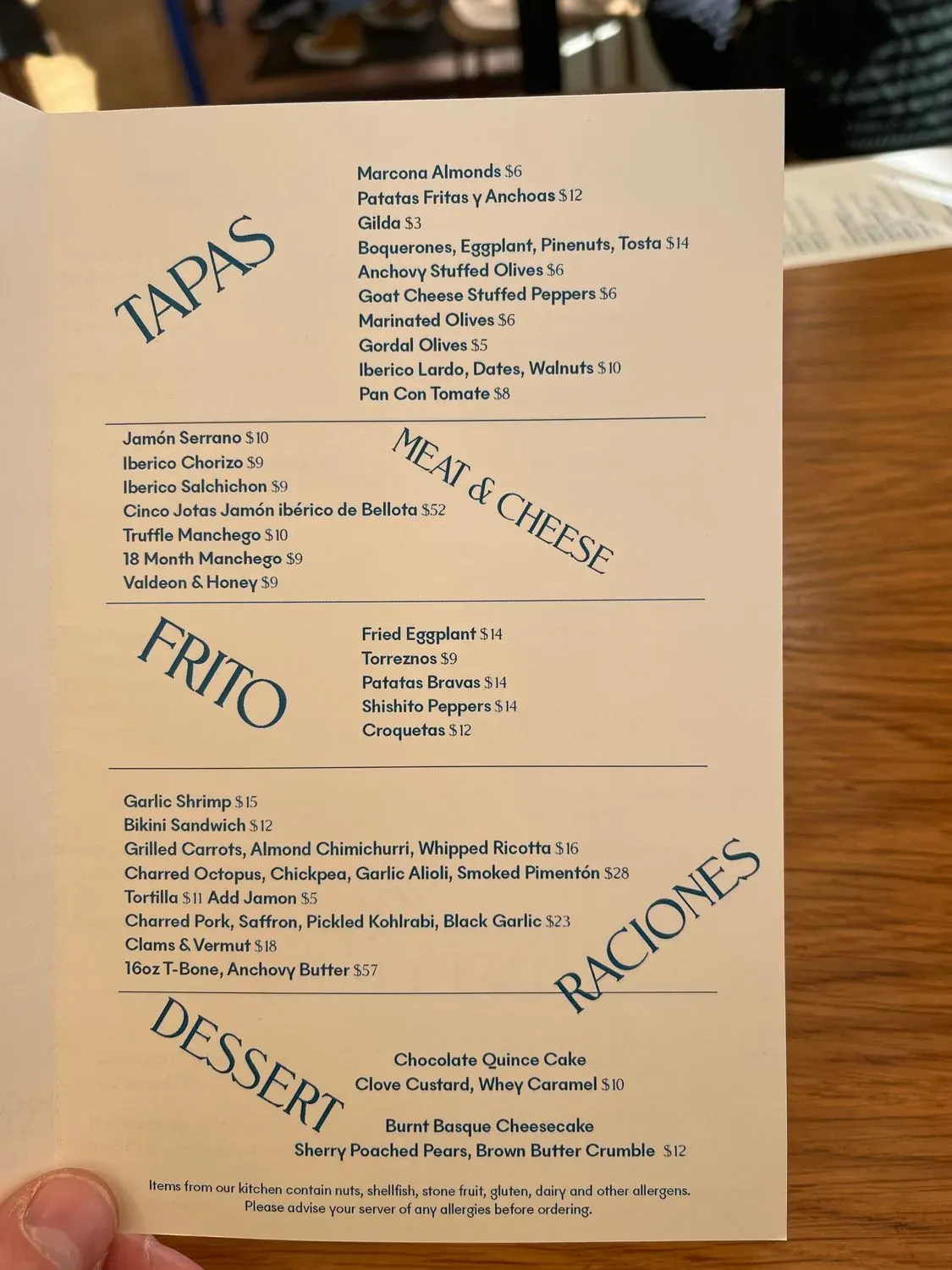 Menu 6