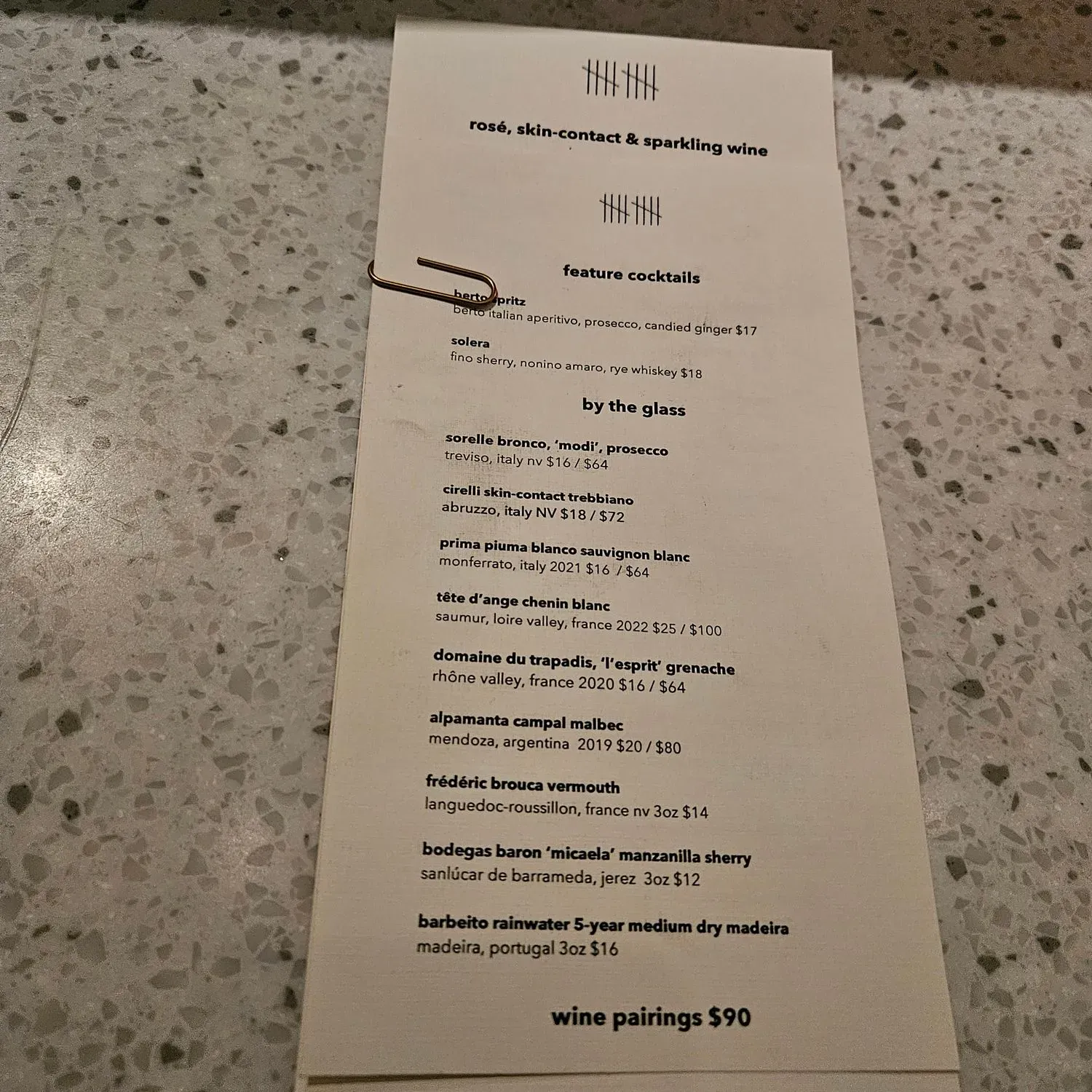 Menu 4