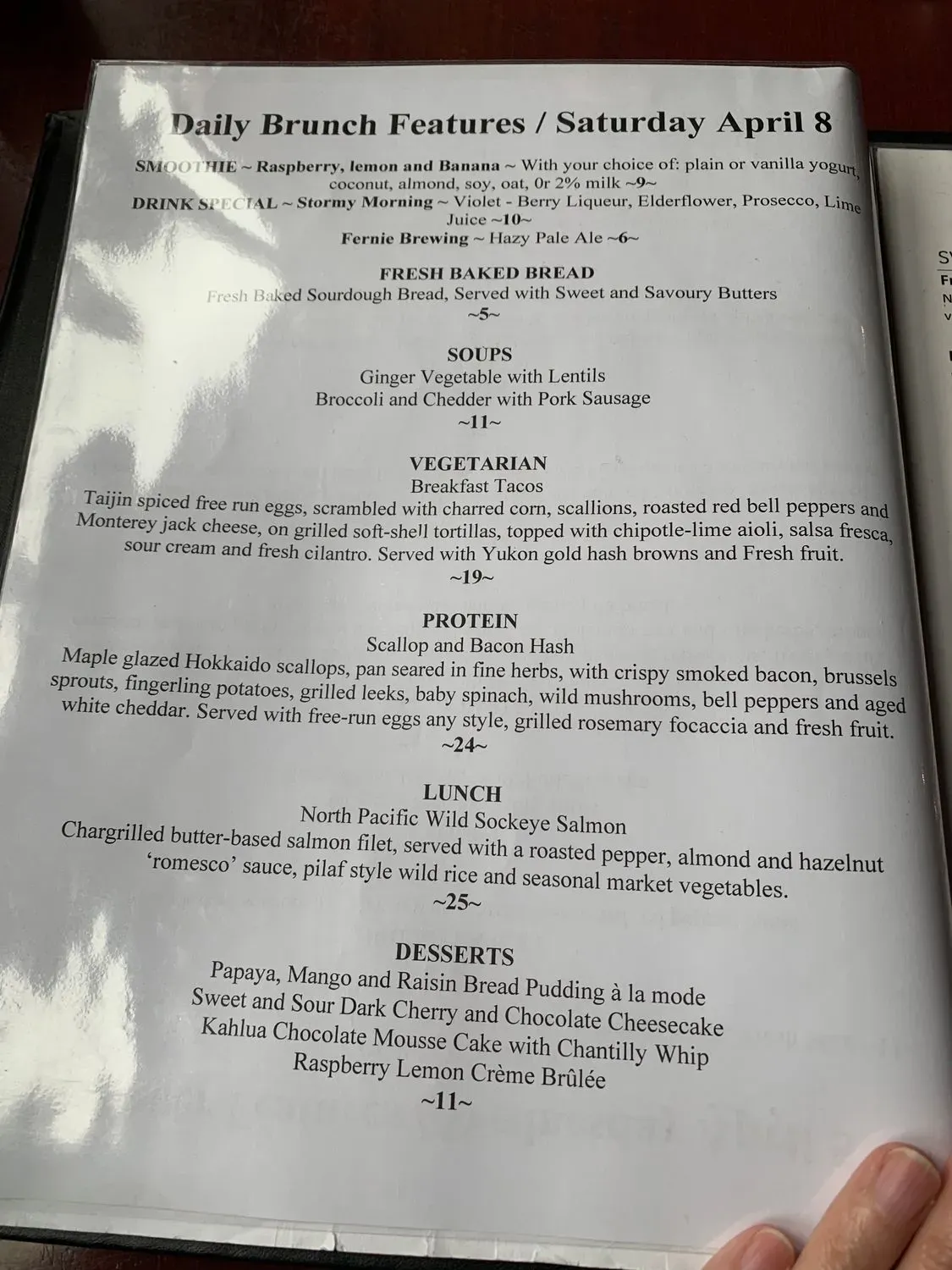 Menu 3