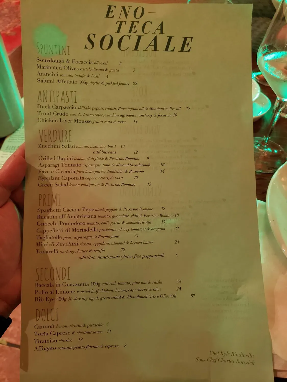 Menu 6