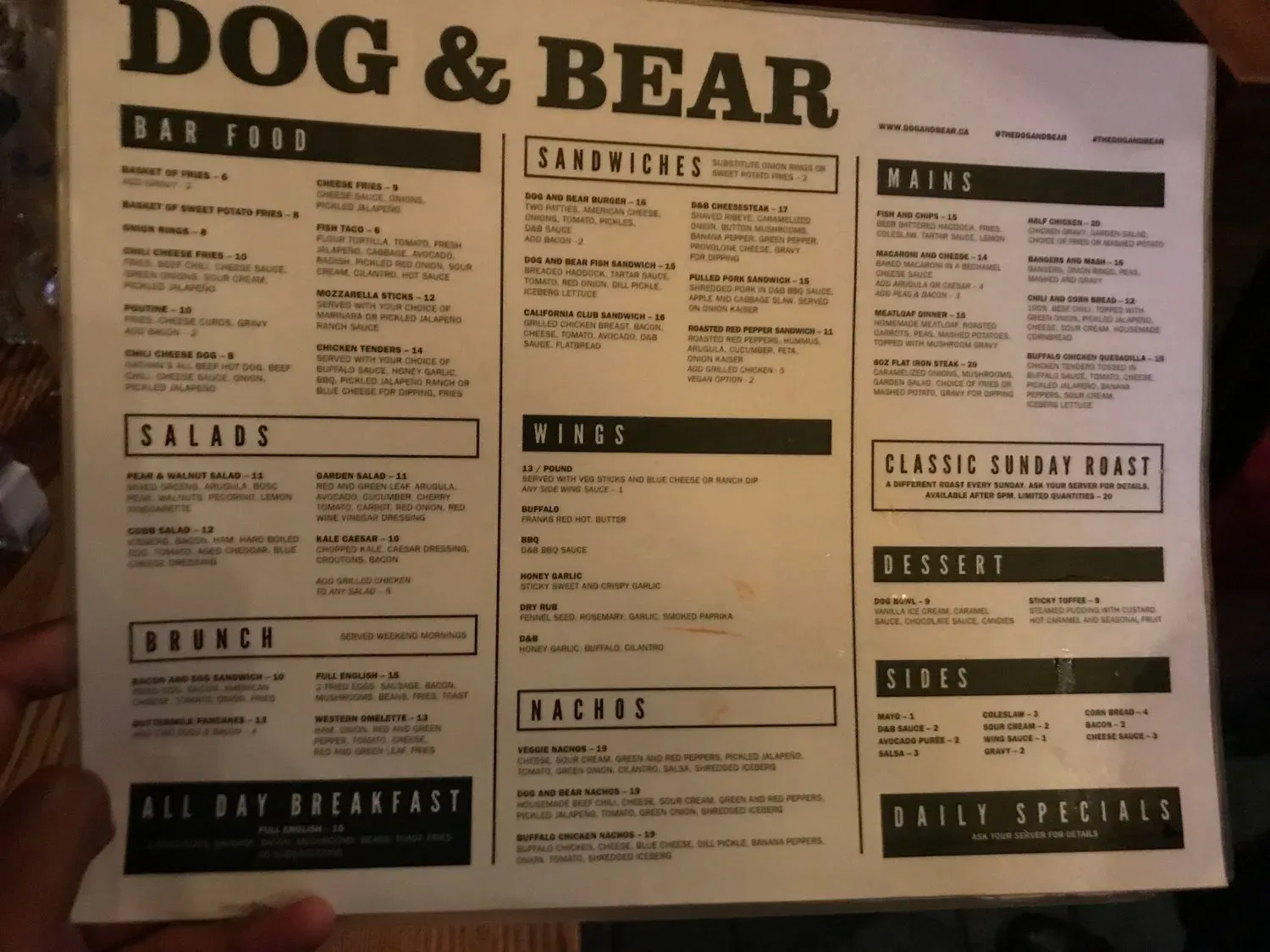 Menu 6