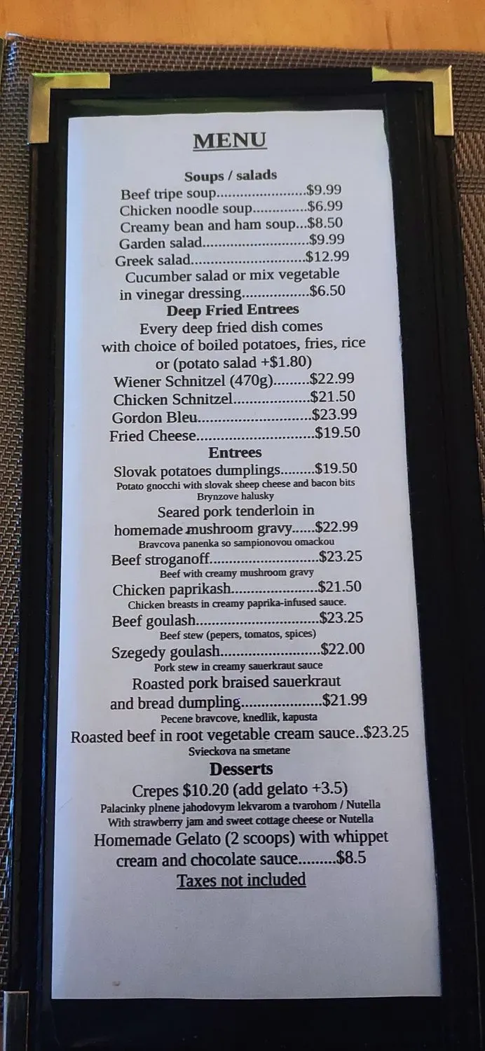 Menu 6