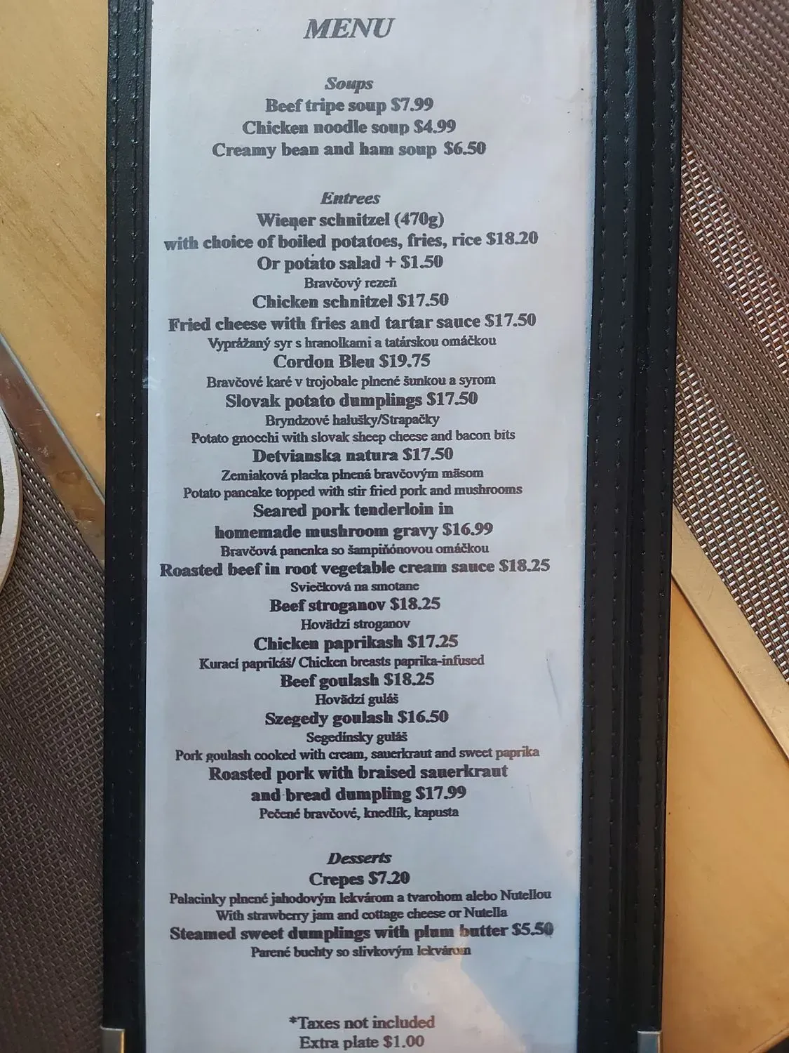 Menu 4