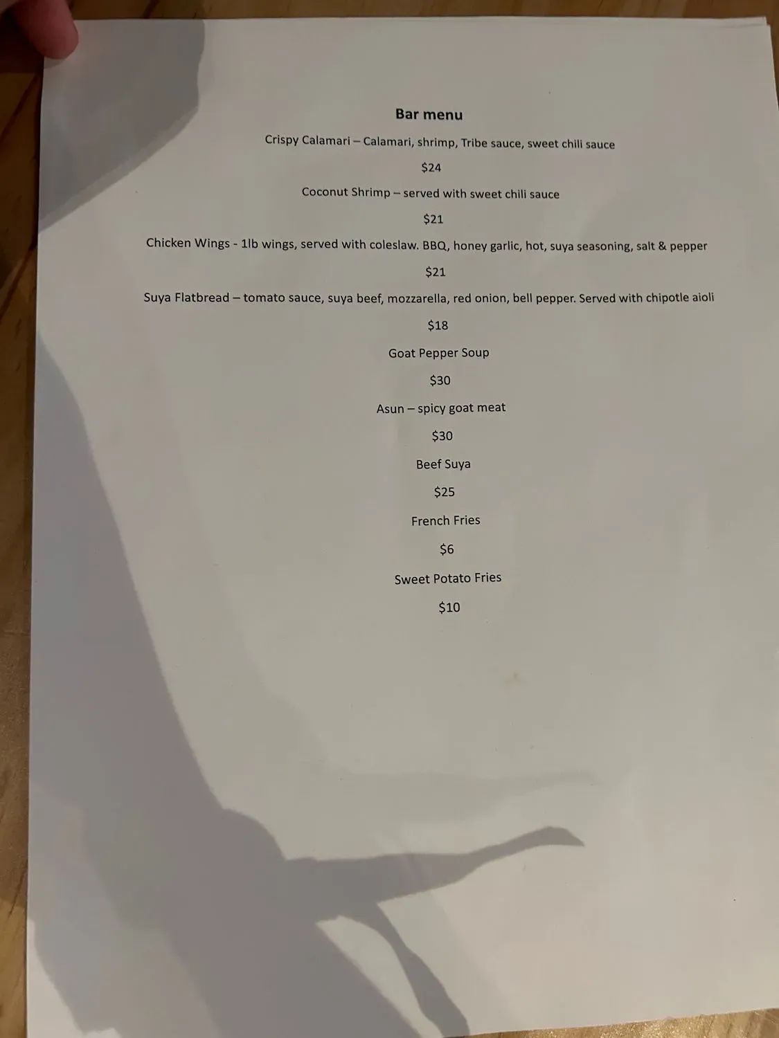 Menu 3