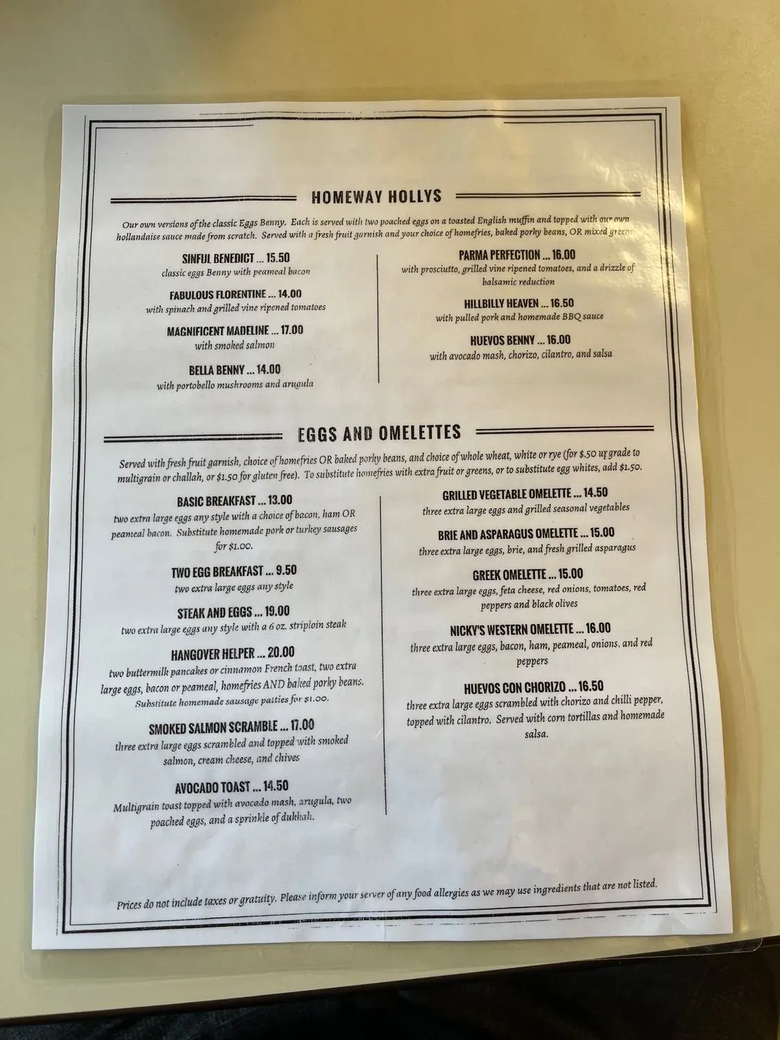 Menu 3