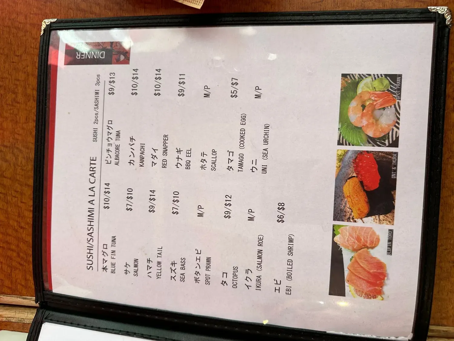 Menu 4