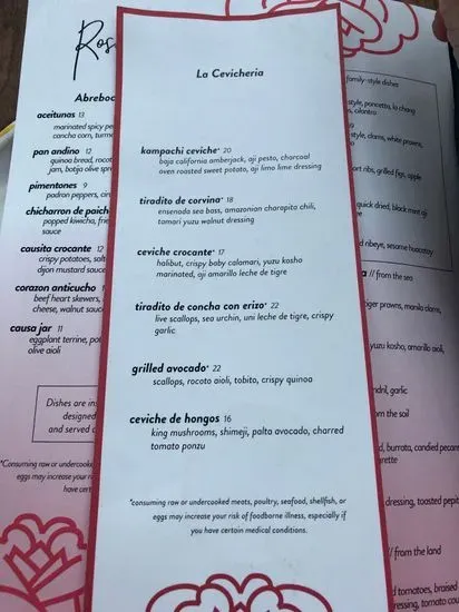 Menu 6