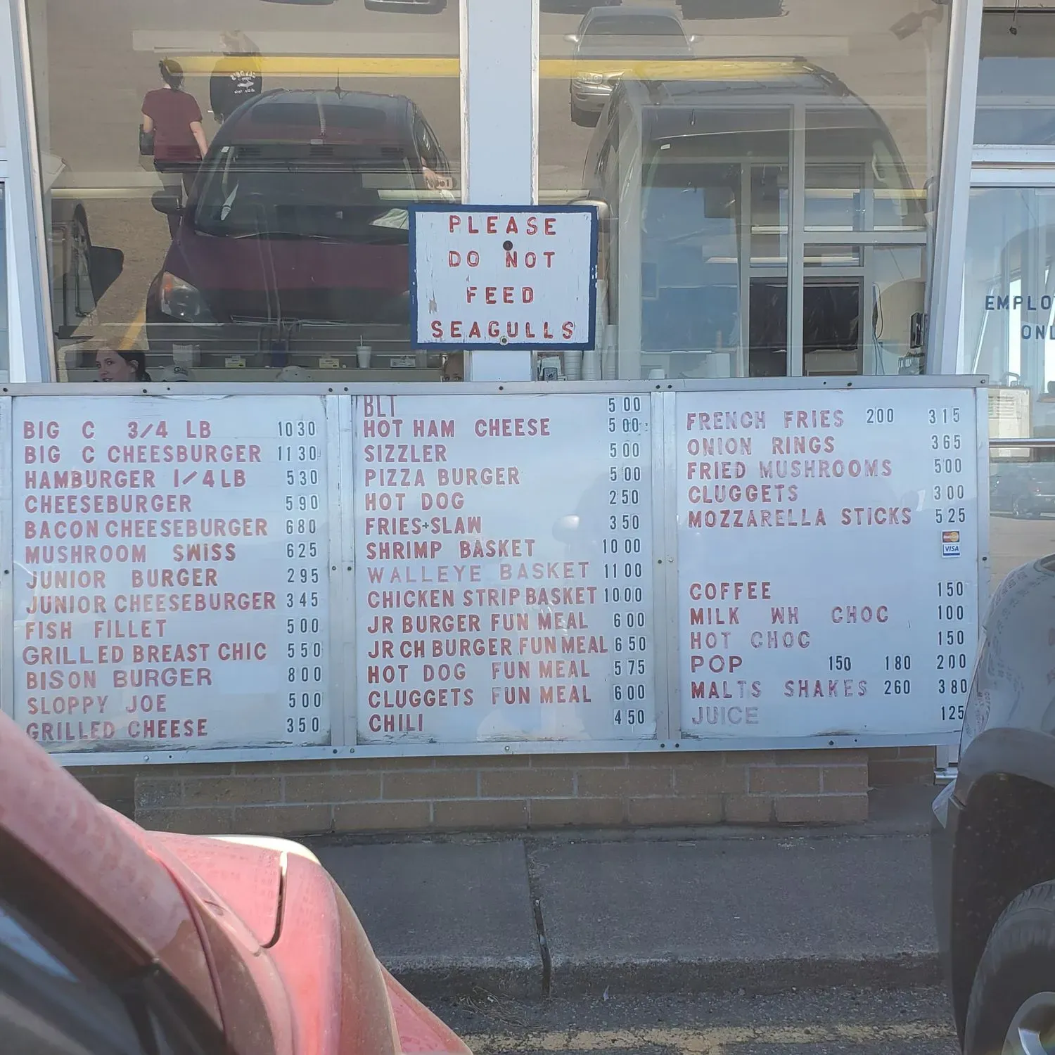 Clyde's Drive-In Menu - Updated November 2025