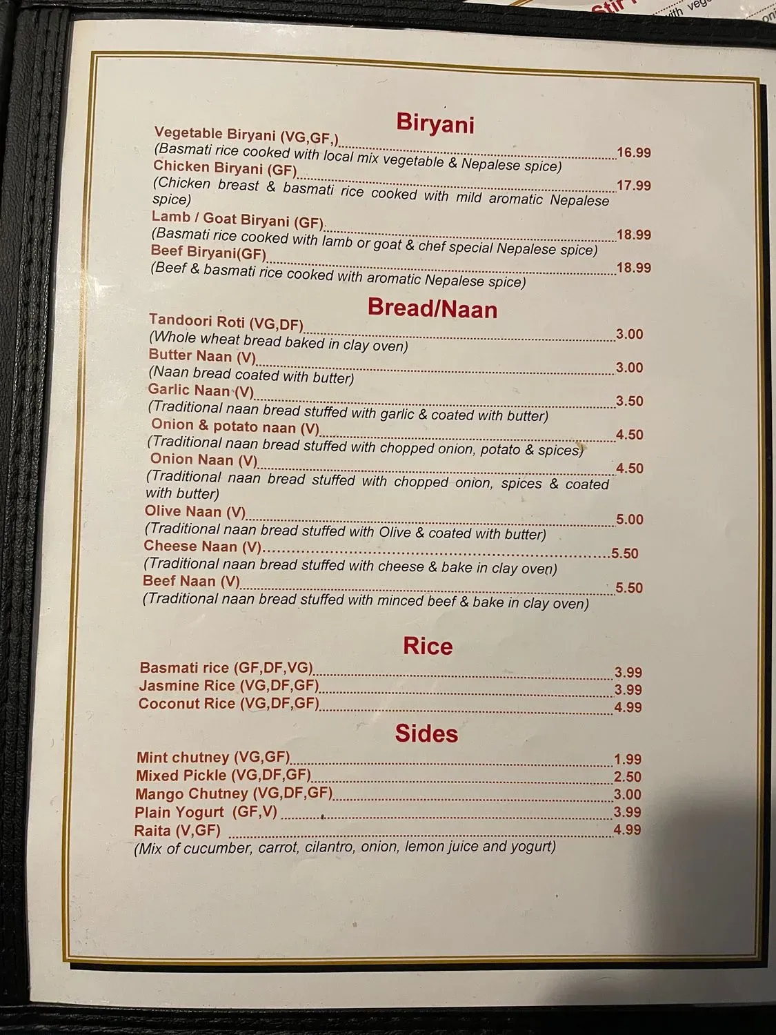 Menu 4