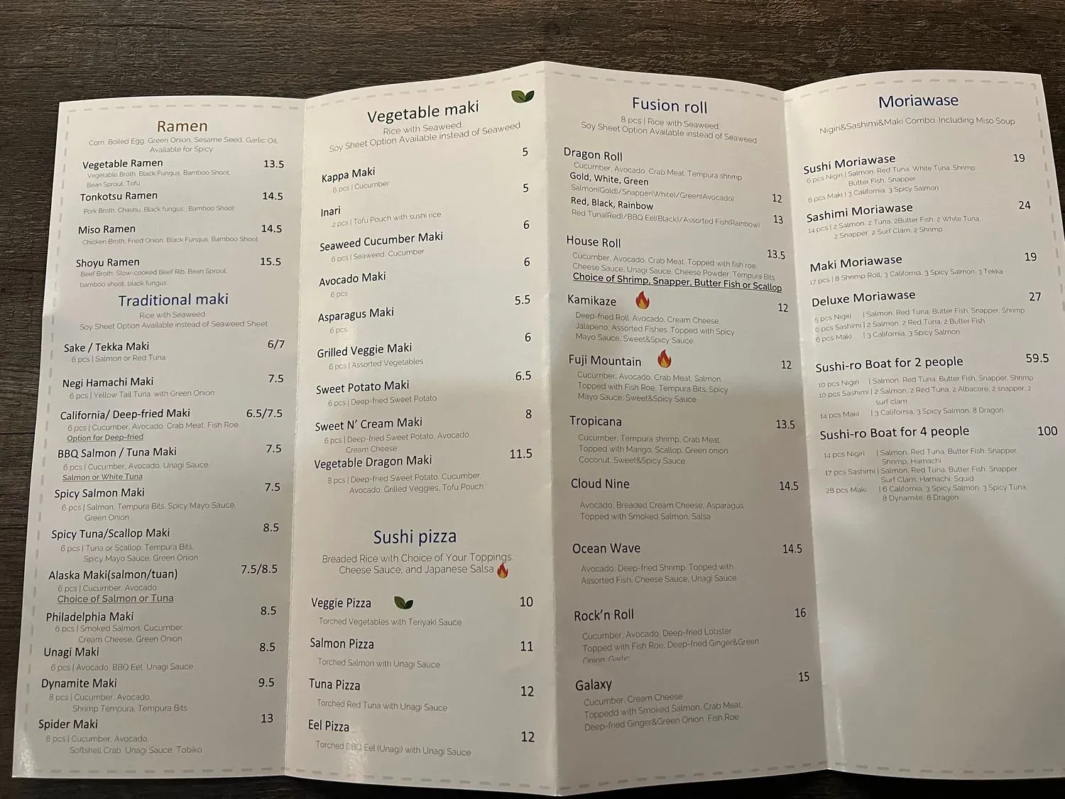 Menu 3