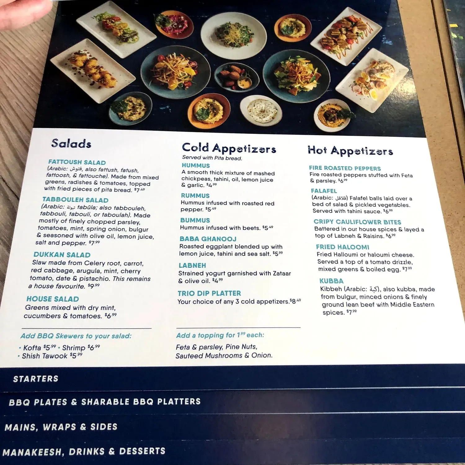 Menu 3